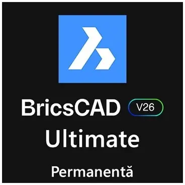 BricsCAD Software BricsCAD Ultimate V26, Licenta Permanenta, 1 An Mentenanta, Windows/macOS/Linux