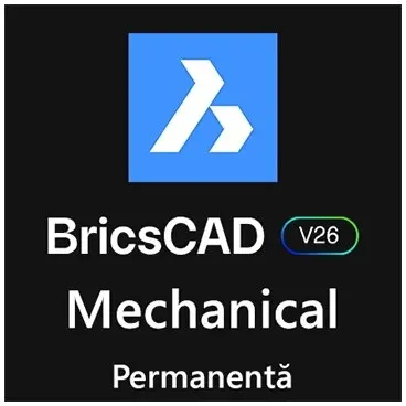 BricsCAD Software CAD BricsCAD Mechanical V26 Licenta Permanenta + 1 An Mentenanta, 1 Utilizator