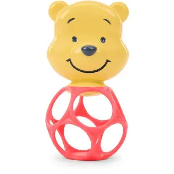 Bright Starts Hunny & Shake Winnie the Pooh jucărie pentru dentiție cu zornăitoare