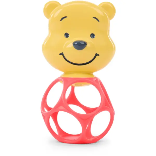 Bright Starts Hunny & Shake Winnie the Pooh jucărie pentru dentiție cu zornăitoare 2 buc