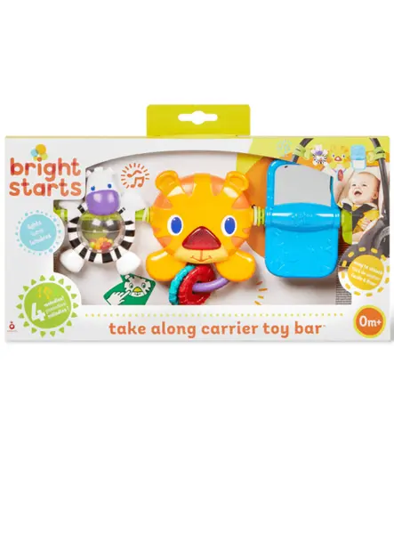 Bright Starts Take Along Carrier Toy Bar (9005)