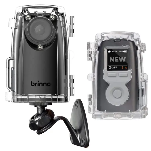 Brinno BCC300-M Kit Camera Time Lapse, Full HD 1080p, Senzor HDR, Suport Perete Reglabil, Carcasa IPX4, Autonomie 100 Zile