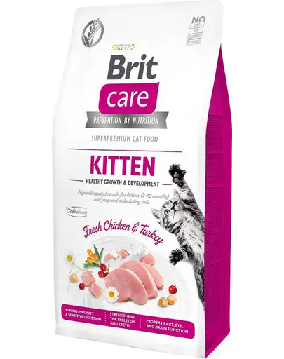 BRIT Care Cat Grain-Free Kitten Growth & Development hrana uscata pentru pui de pisica sau femele gestante 400 g