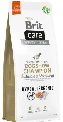Brit Care Dog Hypoallergenic Dog Show Champion somon si hering - brit,1-kg