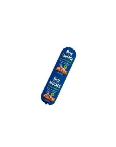 BRIT Sausage cu pui si vanat 800 g hrana caini