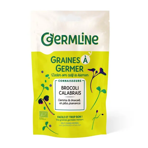 Broccoli calabrese seminte pentru germinat bio 100g Germline