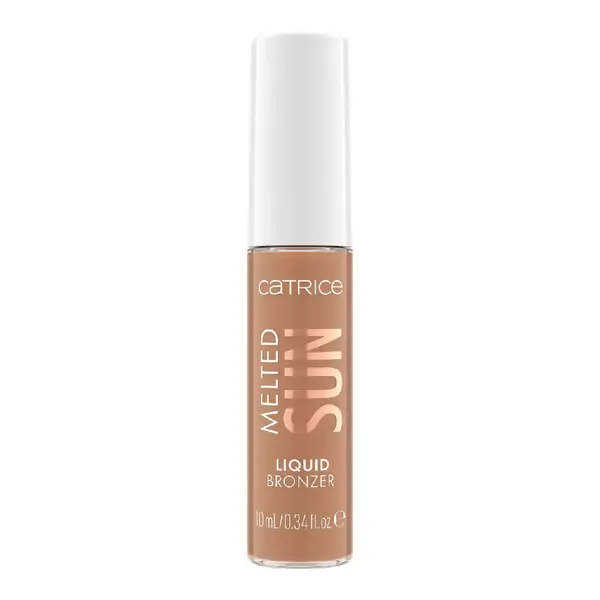 Bronzer lichid pentru fata Melted Sun, 015 Sunkissed, 10 ml, Catrice