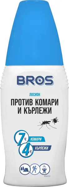 Bros Loțiune anti-căpușe și țânțari, 100 ml