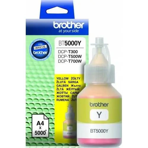 brother Cartus Brother BT5000Y DCP-T300 DCP-T500W DCP-T700W MFC-T800W Galben 5000 pag