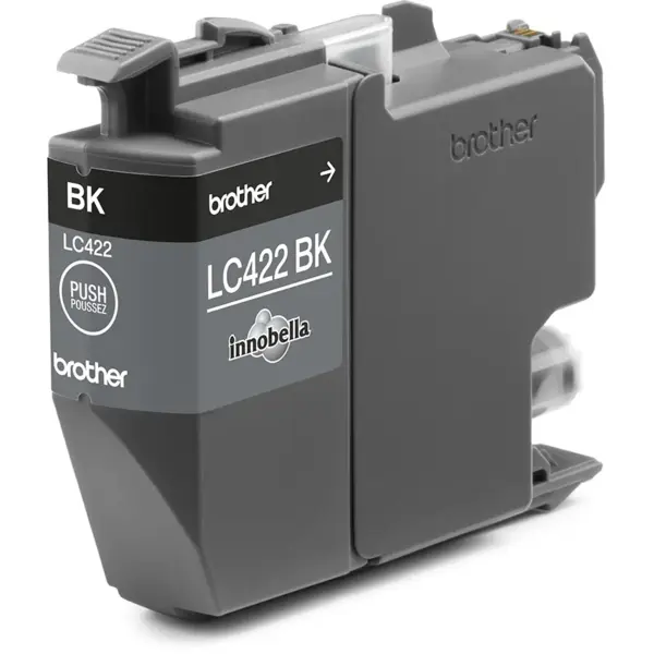 brother Cartus cerneala Brother LC422BK, Negru, 550 pagini