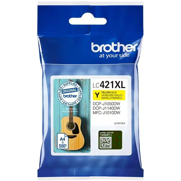 brother Cartus Imprimanta Brother LC421XLY, Galben