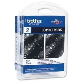brother Cerneala Brother LC1100 neagra| 2buc|DCP395CN/DCP585CW/DCP6690CW