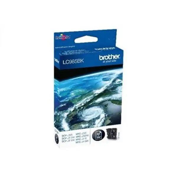 brother Cerneala Brother LC985BK neagra|300pgs| DCPJ125/J315w/J515w/J220/J265w/J410J415w