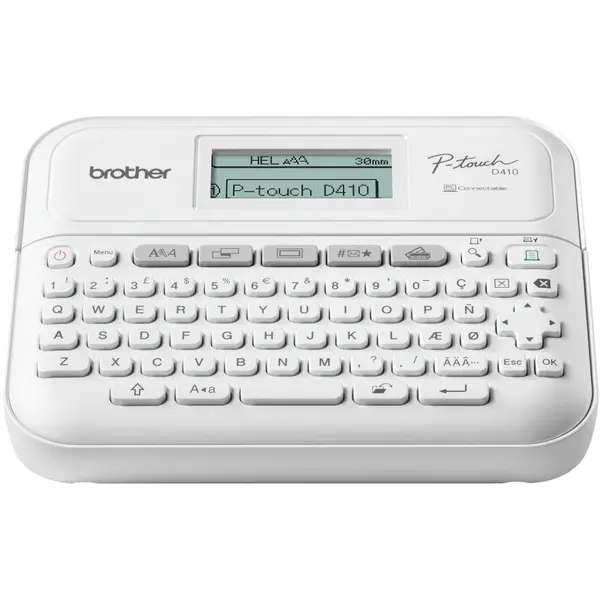 brother Imprimanta de etichete desktop Brother PT-D410 P-touch, Alb