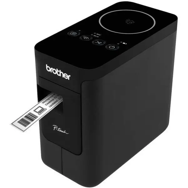 brother Imprimanta de etichete profesionala Brother PT-P750W, Direct Termica, Latime maxima banda 24 mm