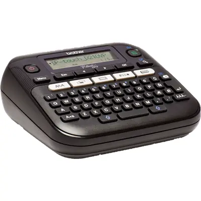 brother Imprimanta eticheta Brother PT-D210VP Desktop, rezolutie 180 x 180 DPI, Negru