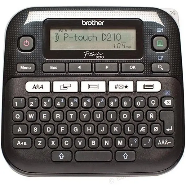 brother Imprimanta etichete Brother PTD210 P-touch Desktop TZe tapes 3.5 to 12 mm