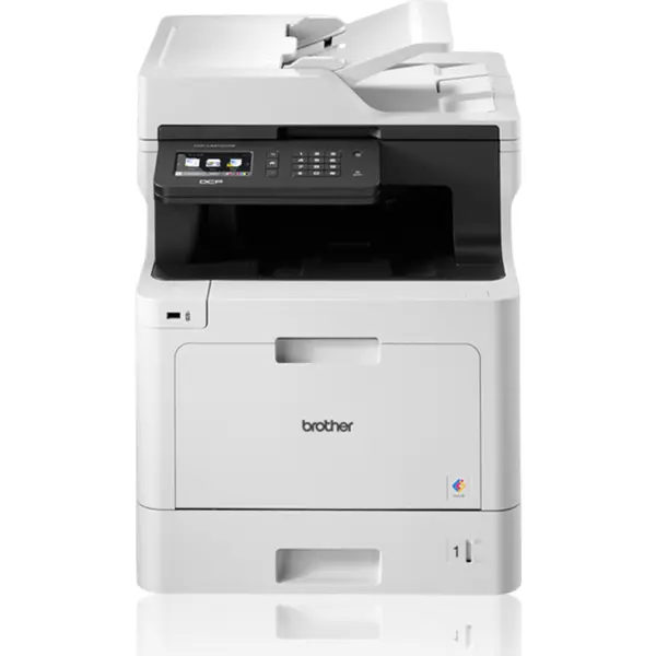 brother Imprimanta multifunctionala, laser, color, Brother DCP-L8410CDW, 3IN1, A4, 2400 x 600 DPI, Wi-Fi, DUPLEX, 512MB