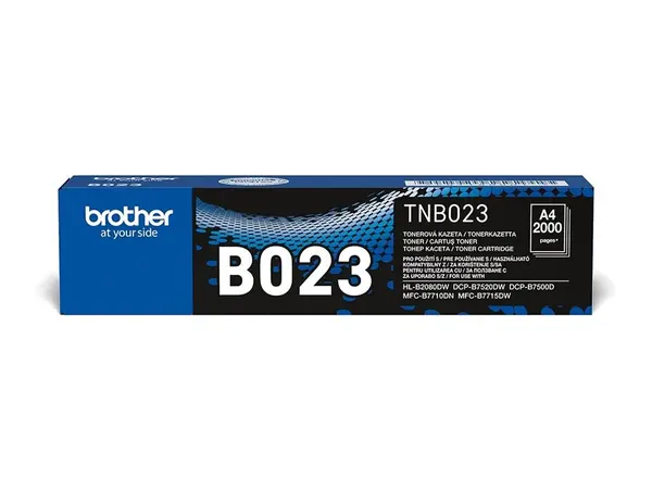 Brother TNB023 - Toner Negru Original, 2.000 pagini, HL B2080DW DCP B7520DW MFC B7715DW