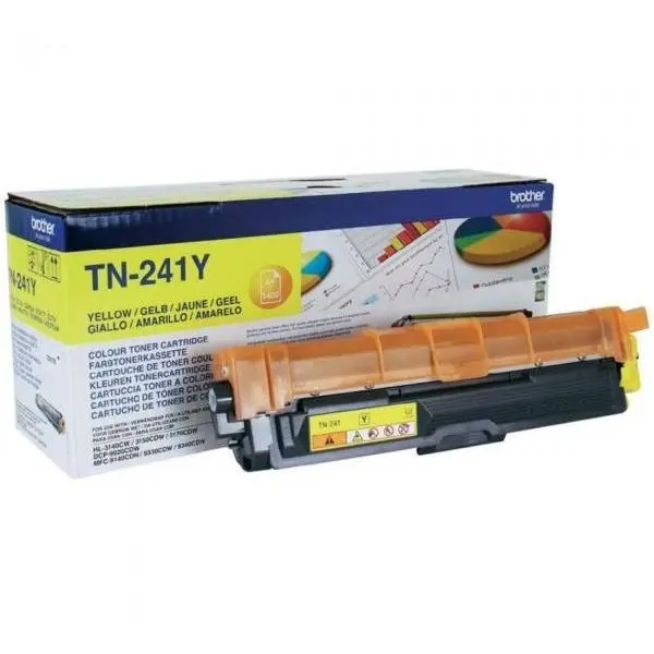 brother Toner Brother TN241 galben | 1400 pag | HL-3140CW/3150/3170/DCP-9020/MFC-9140CDN