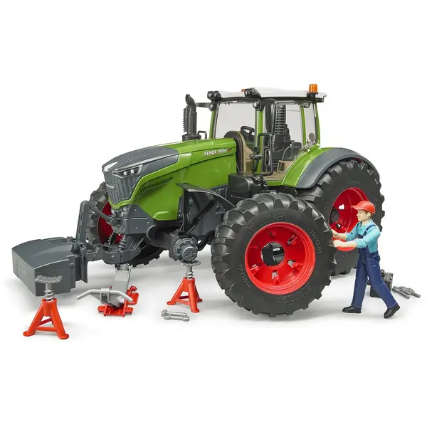BRUDER Tractor Fendt 1050 Vario cu figurina mecanic, Bruder 04041