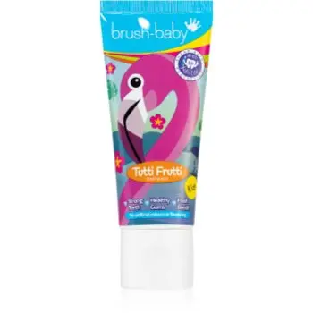 Brush Baby Tutti Frutti pasta de dinti pentru copii de la 36 de luni