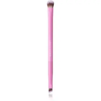BrushArt Double Duty Eyeliner & Eyeshadow brush pensulă pentru farduri de ochi și pentru eyeliner fata-verso