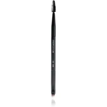 Brushworks Double Ended Brow Brush And Spoolie perie de sprâncene cu două capete