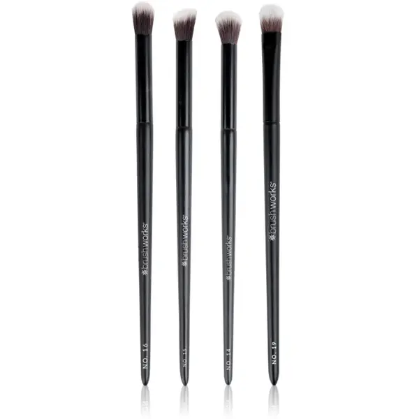 Brushworks Eye Blending Set set de pensule pentru machiajul ochilor