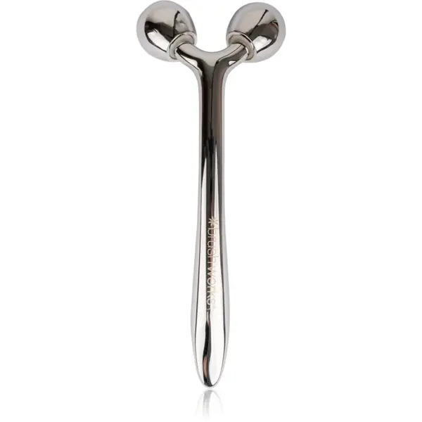 Brushworks Face Sculpting Zinc Roller rolă pentru masaj faciale 1 buc