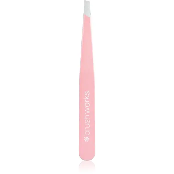 Brushworks Precision Slanted Tweezers pensete cu varfurile tesite 1 buc