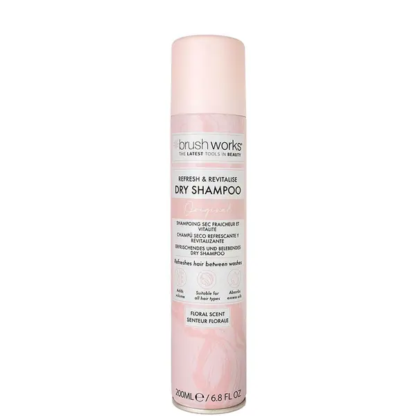 Brushworks Refresh & Revitalise Floral Dry Shampoo - 200ml