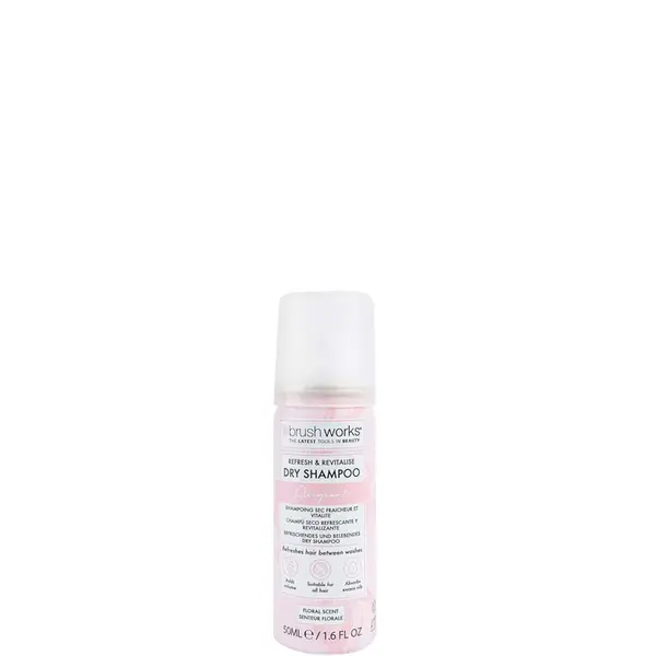 Brushworks Refresh & Revitalise Floral Dry Shampoo - 50ml