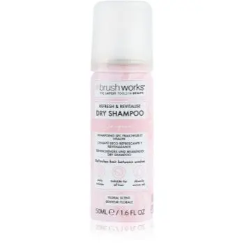 Brushworks Refresh & Revitalise sampon uscat cu parfum floral delicat