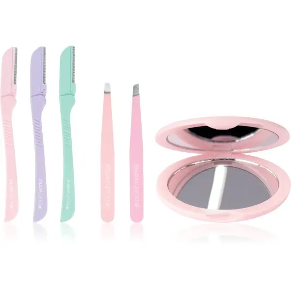 Brushworks Sculpt & Shape Set set pentru sprancene perfecte pentru femei