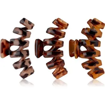 Brushworks Tortoiseshell Claw Clips clama de par