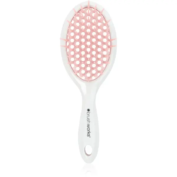 Brushworks Travel Blow Dry Brush perie cu ventilatie 1 buc