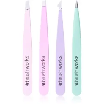 Brushworks Tweezer Set Pastel set pensete