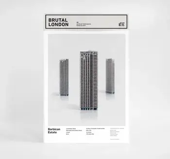 Brutal London: Barbican. Build Your Own Brutalist London, Paperback/Zupagrafika