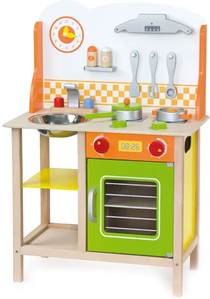 Bucătărie din lemn Viga Toys - Fantezie