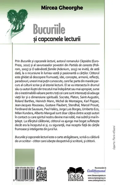 Bucuriile și capcanele lecturii | Mircea Gheorghe