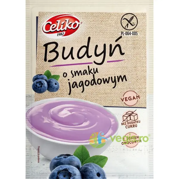Budinca de Afine fara Zahar Adaugat 40g