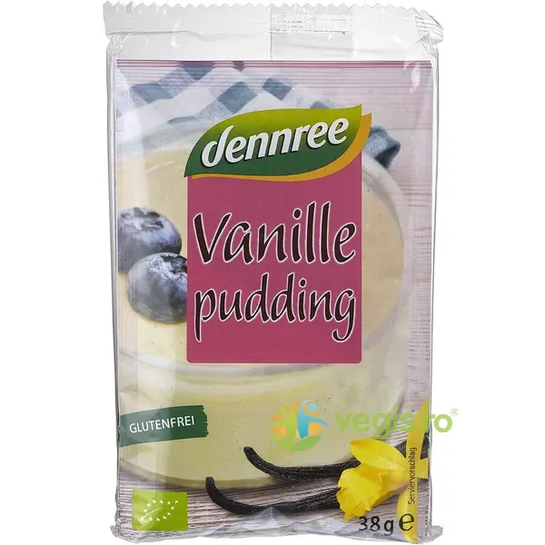 Budinca de Vanilie fara Gluten Ecologica/Bio 114g