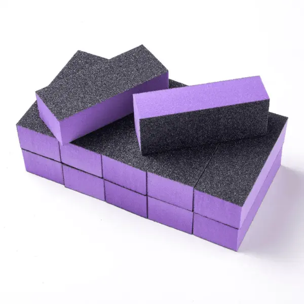 Buffer Unghii 3 Fețe Purple | Finisare Profesională Manichiură