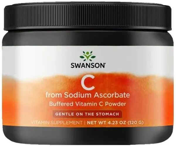 Buffered Sodium Ascorbate, 120 g, Swanson
