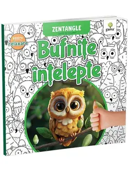 Bufnite intelepte. Carte de colorat/***