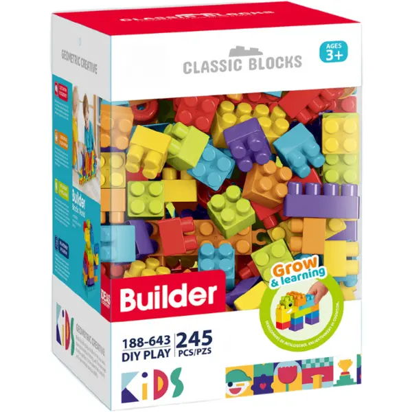 Bufnitel Cuburi de construit (245 piese)