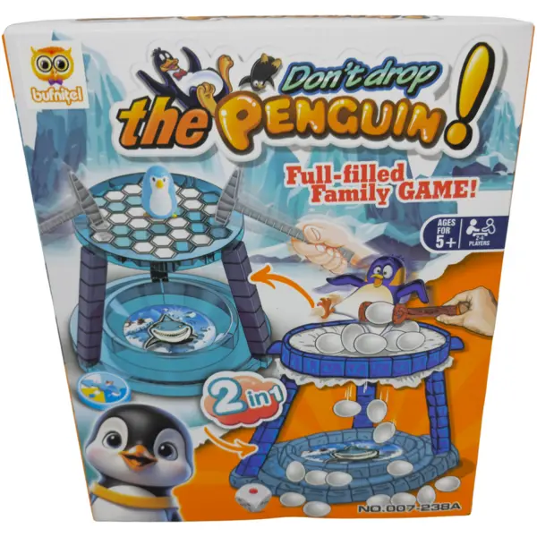 Bufnitel Joc 2 in 1 - Salveaza pinguinul