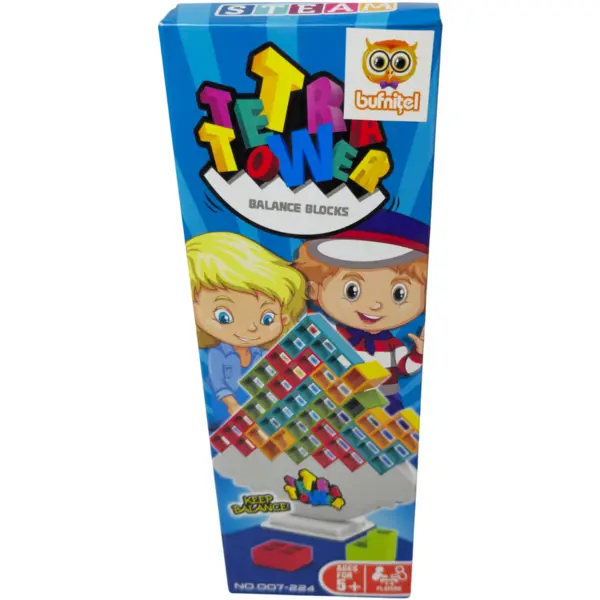 Bufnitel Joc logica - Turnulet Tetra (16 piese)