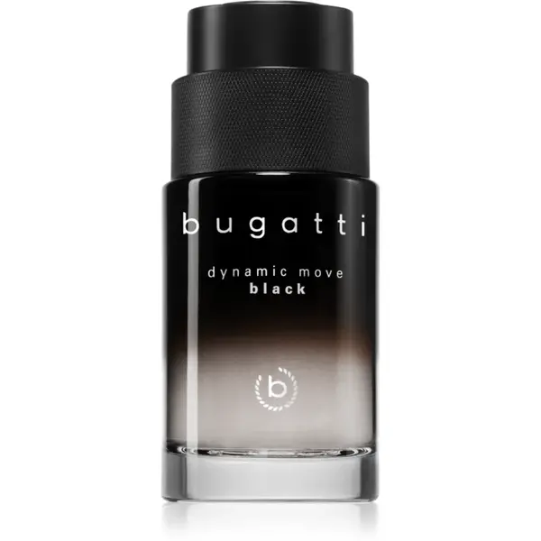 Bugatti Dynamic Move Black Eau de Toilette pentru bărbați 100 ml
